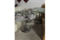 Thanh Lý Bàn Kính Cao Cấp Chân Inox